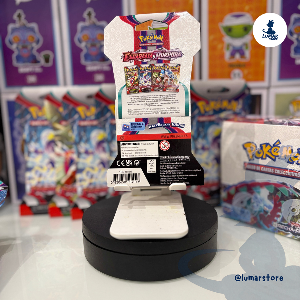 Pokémon TCG: Sobre Individual (Booster Pack) - Escarlata y Púrpura (Español)