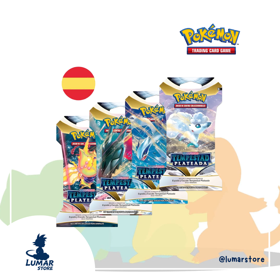 Pokémon TCG: Sobre de Mejora (Booster) - Tempestad Plateada | Espada y Escudo (Español)