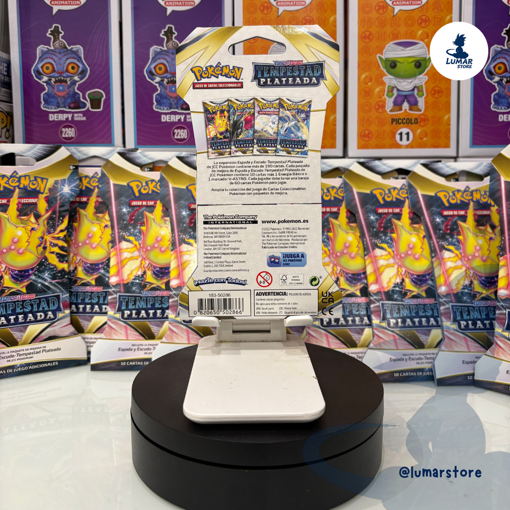 Pokémon TCG: Sobre de Mejora (Booster) - Tempestad Plateada | Espada y Escudo (Español)