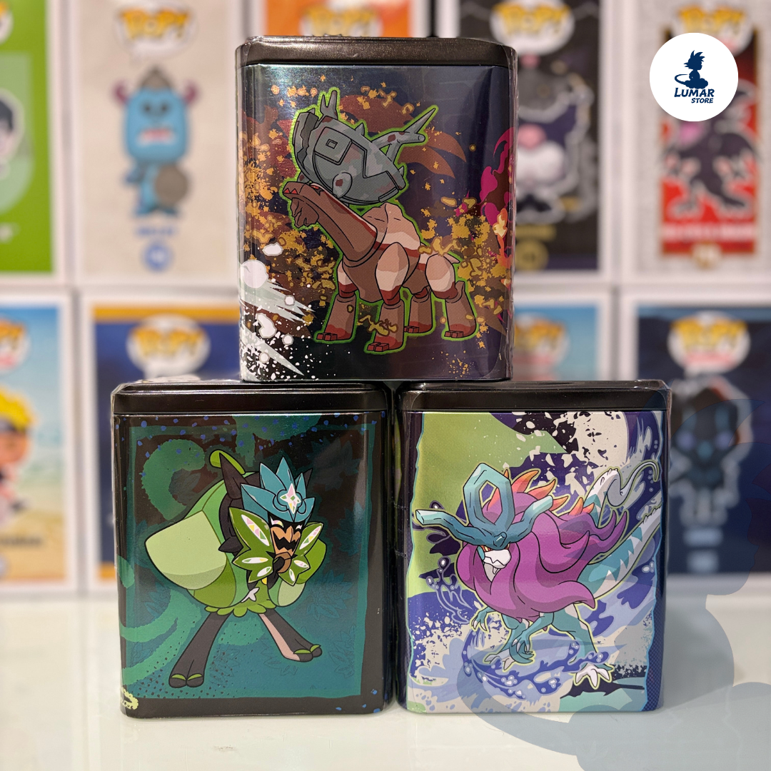 Pokémon TCG: Stacking Tins (Latas Apilables) - Escarlata y Púrpura | Primavera 2025