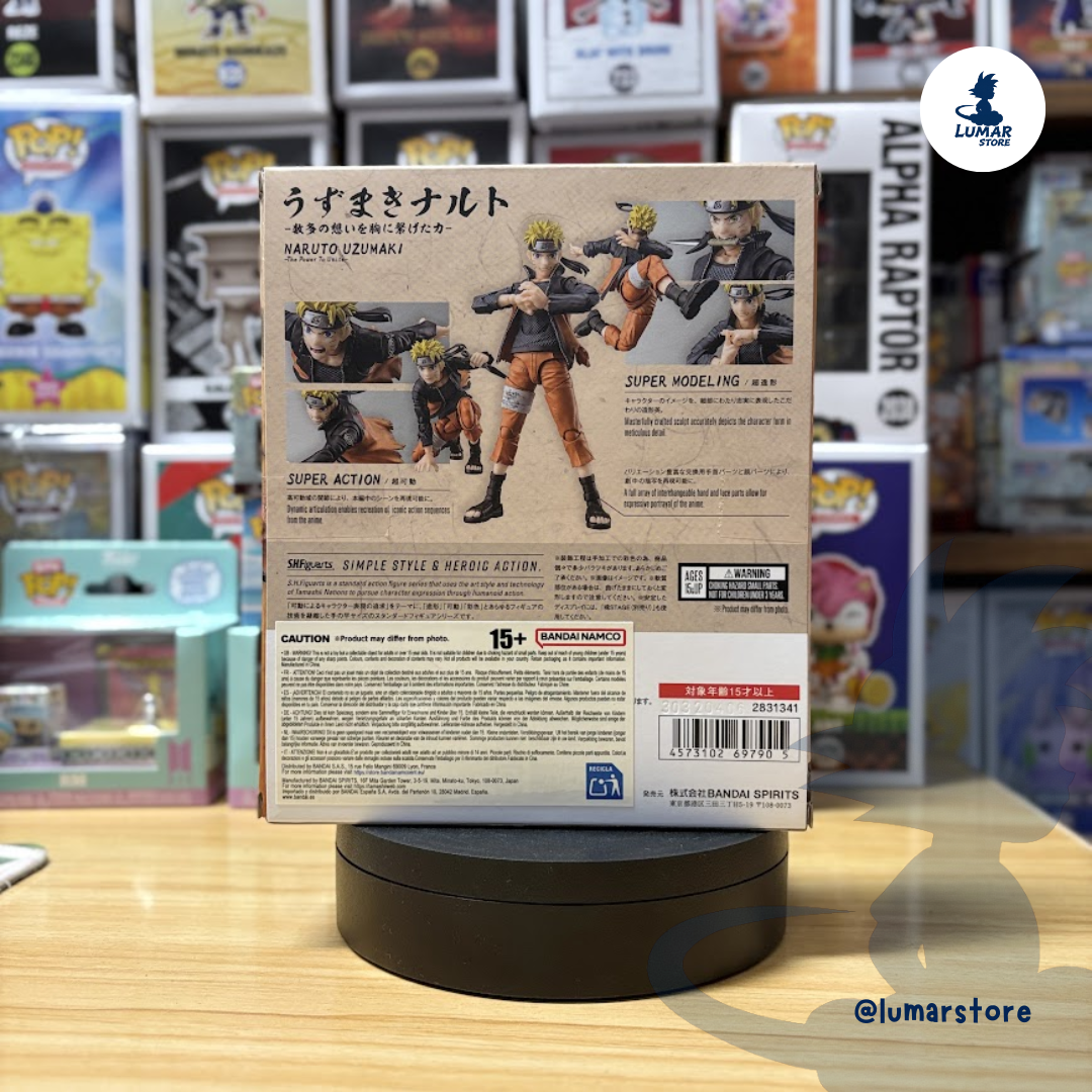S.H. Figuarts Naruto Shippuden: Naruto Uzumaki - The Power To Unite (14,5 cm)