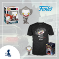 Set Funko Pop! 830 Pennywise with Beaver Hat + Camiseta Talla M | IT Capítulo 2