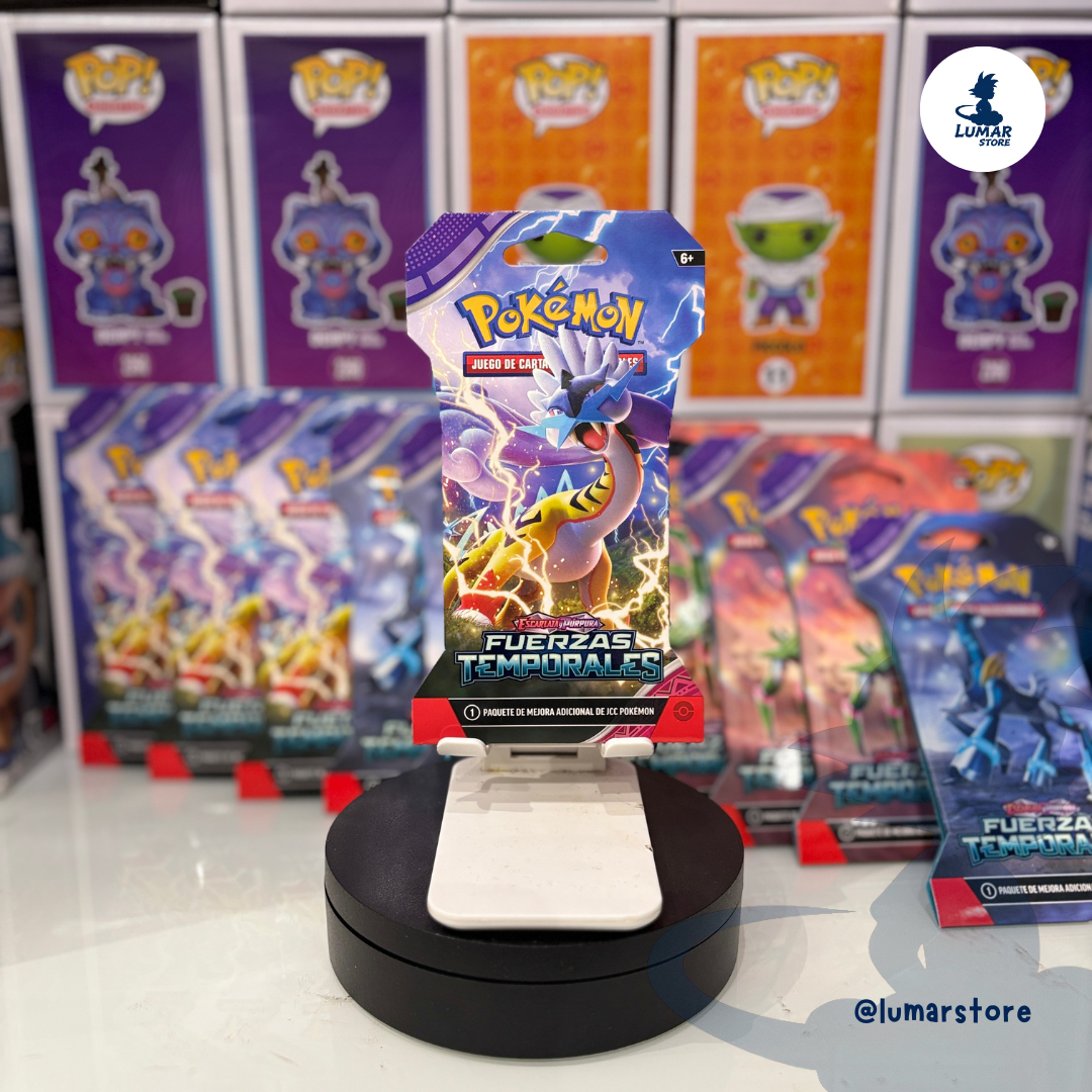 Sobre de Cartas Pokémon TCG: Escarlata y Púrpura - Fuerzas Temporales (Español)