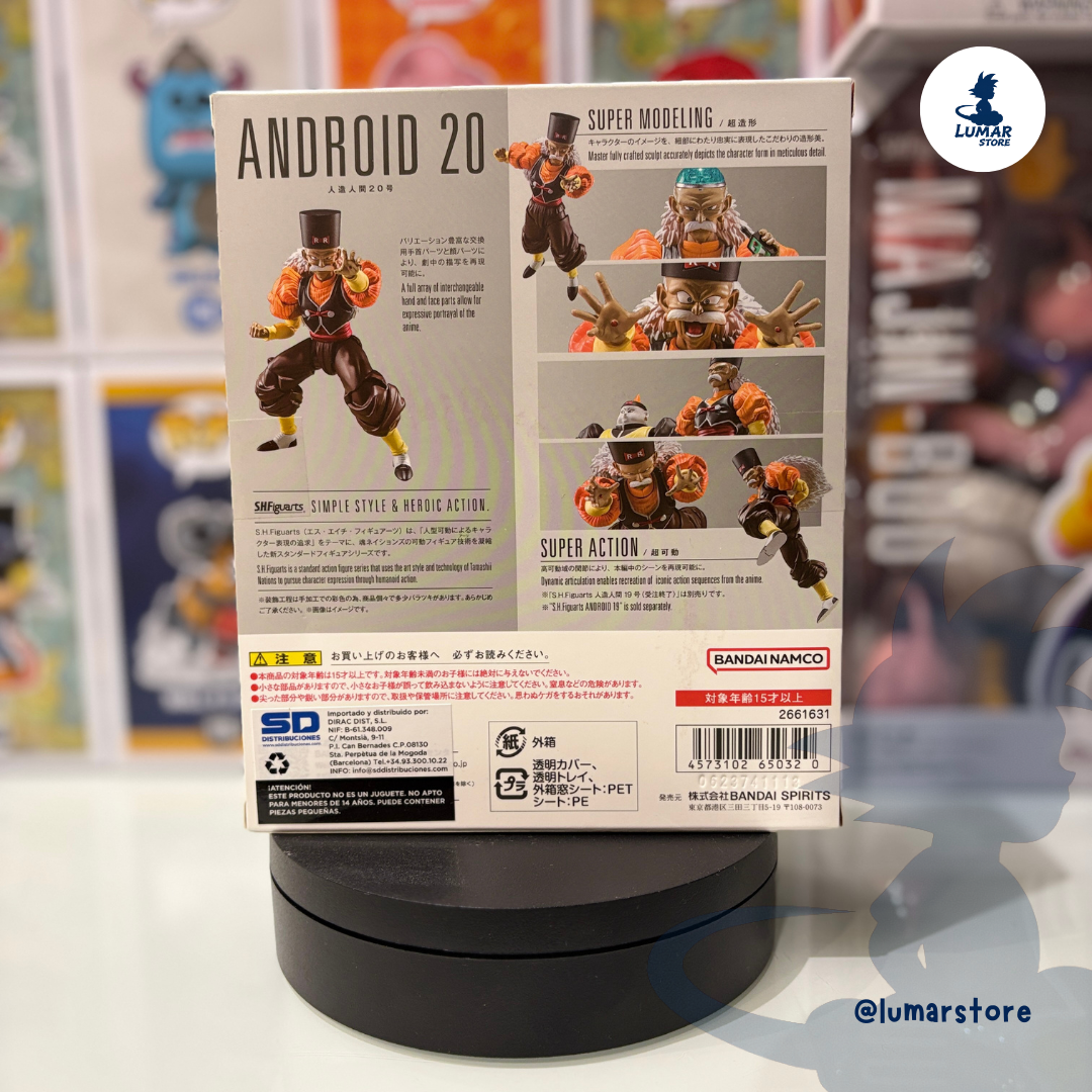 Tamashii Nations - Android 20 (Dr. Gero) | S.H. Figuarts | Dragon Ball Z