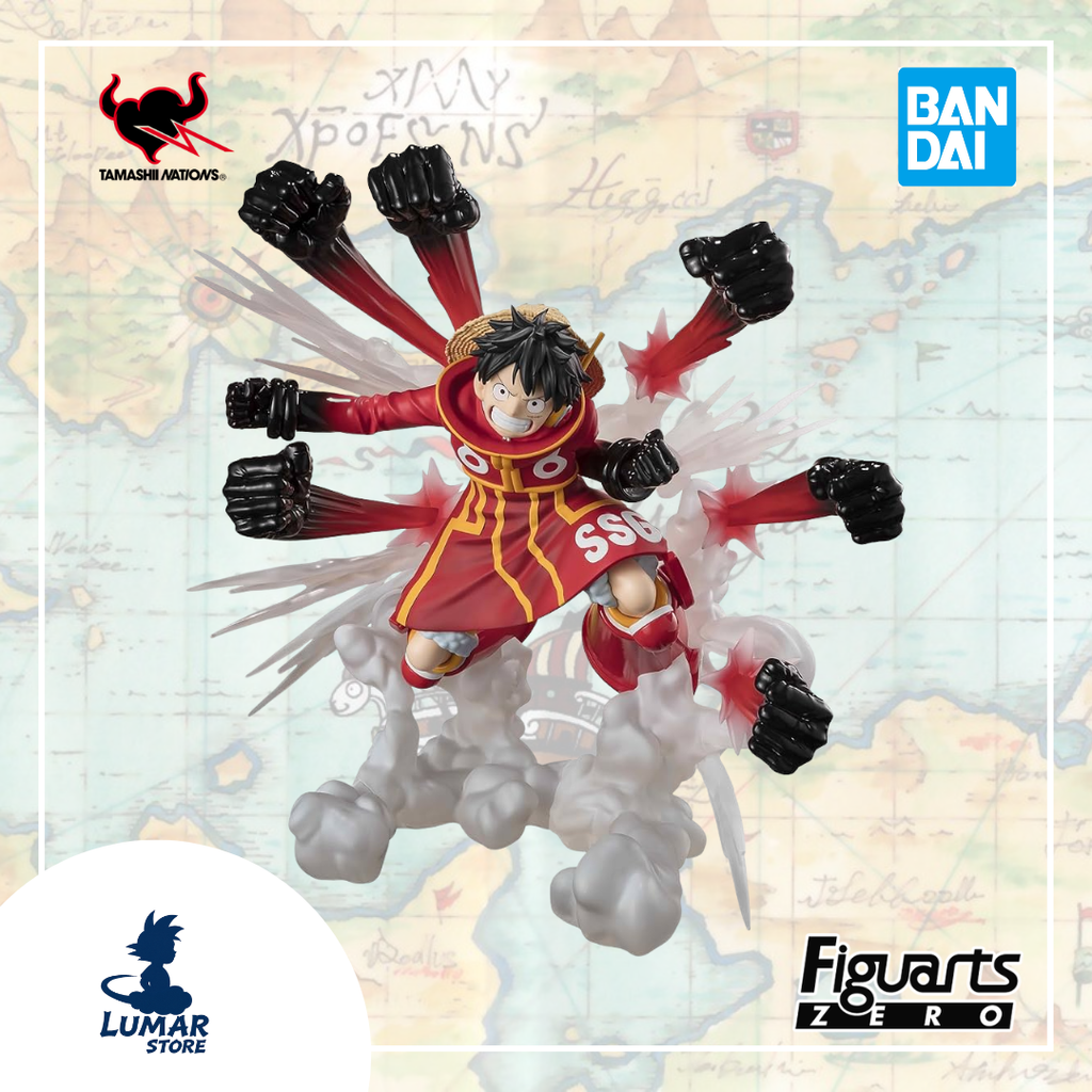 Tamashii Nations - Monkey D. Luffy (Gum-Gum Hawk Gatling) | Figuarts ZERO | One Piece