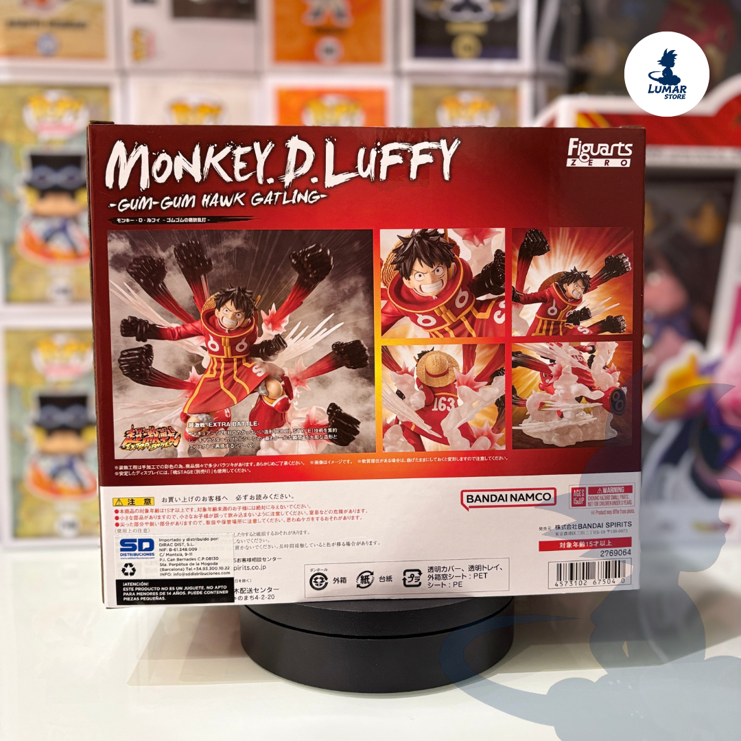 Tamashii Nations - Monkey D. Luffy (Gum-Gum Hawk Gatling) | Figuarts ZERO | One Piece