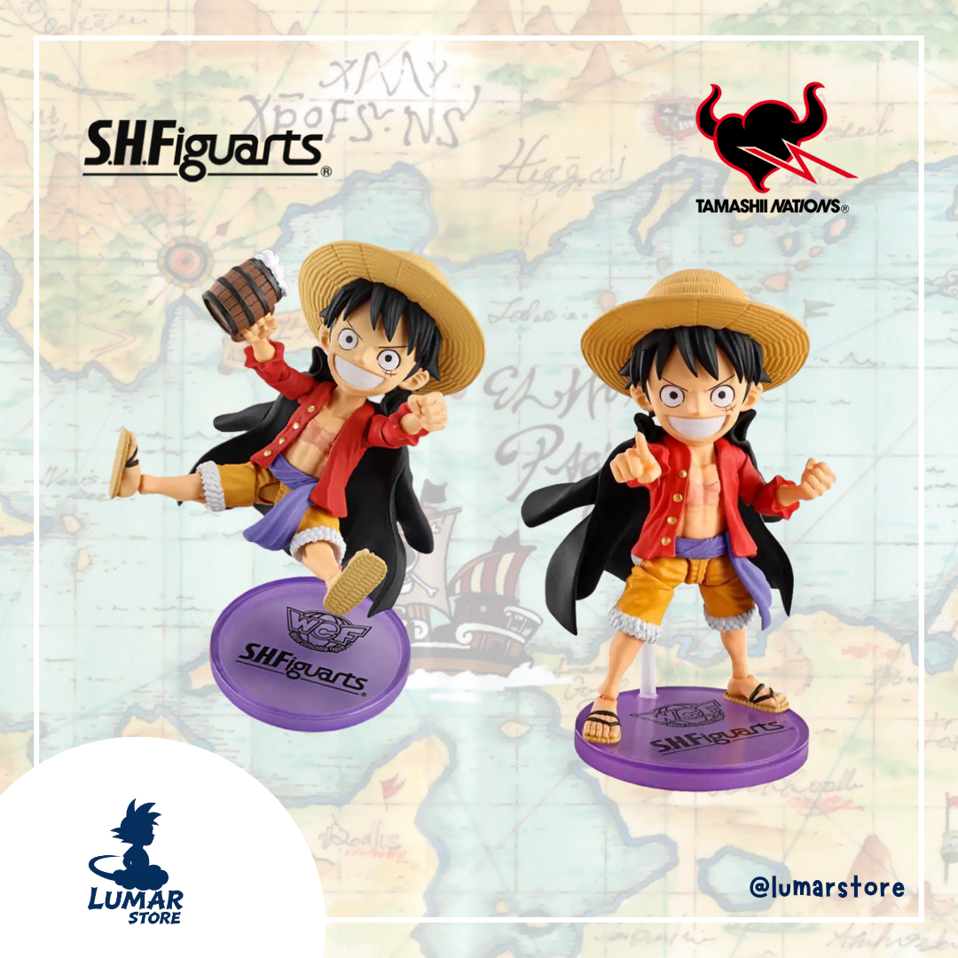 Tamashii Nations - Monkey D. Luffy (Tamashii Web Shop Ver.) | S.H.Figuarts x WCF | One Piece