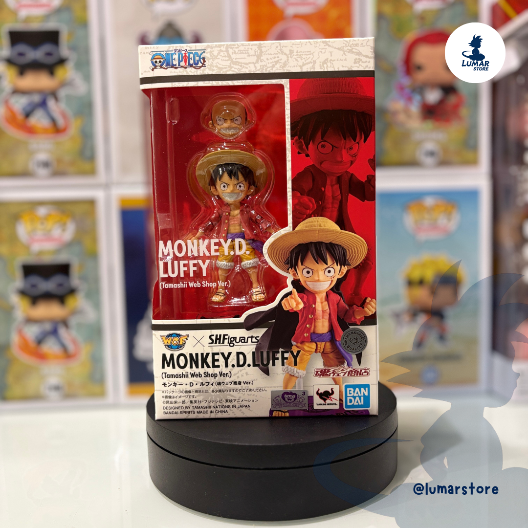 Tamashii Nations - Monkey D. Luffy (Tamashii Web Shop Ver.) | S.H.Figuarts x WCF | One Piece