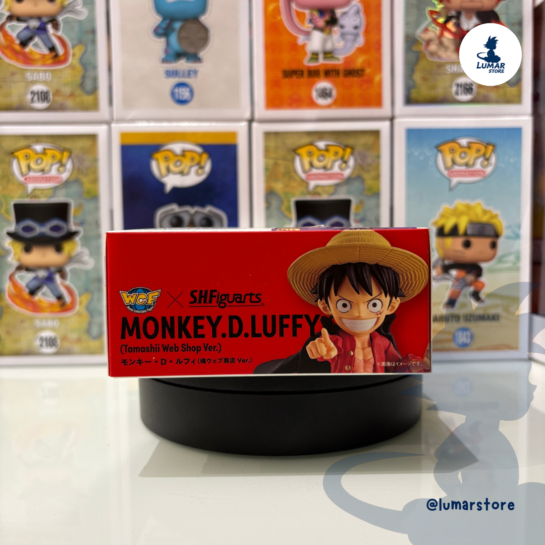 Tamashii Nations - Monkey D. Luffy (Tamashii Web Shop Ver.) | S.H.Figuarts x WCF | One Piece