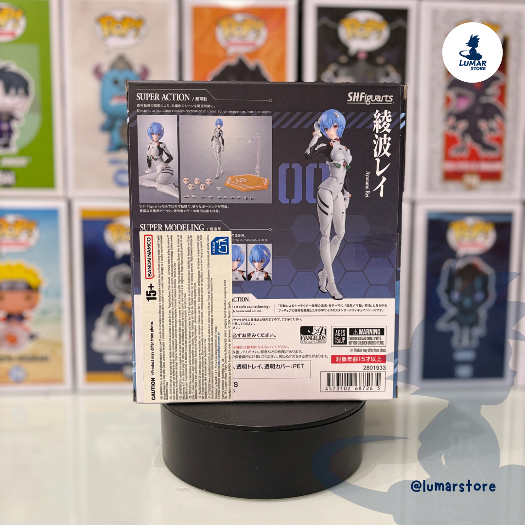 Tamashii Nations - Rei Ayanami | S.H.Figuarts | Neon Genesis Evangelion