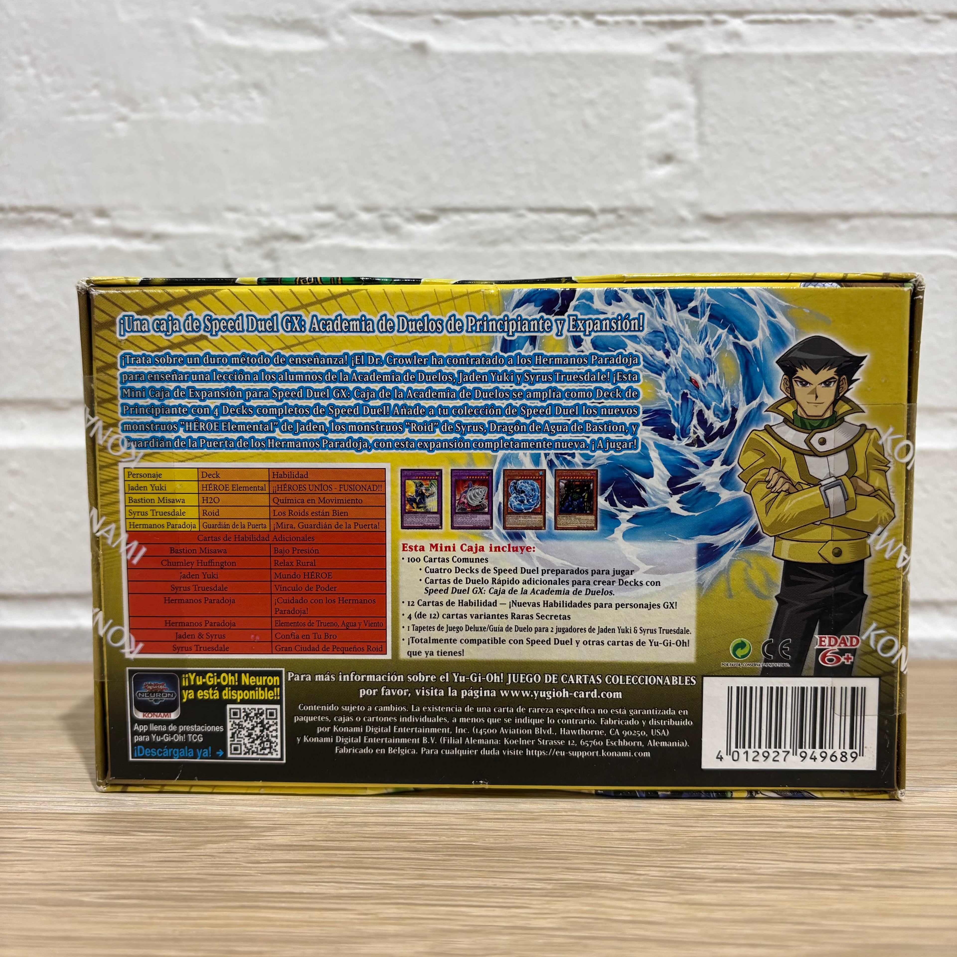 Yu-Gi-Oh! TCG Speed Duel GX Parcial Paradoja